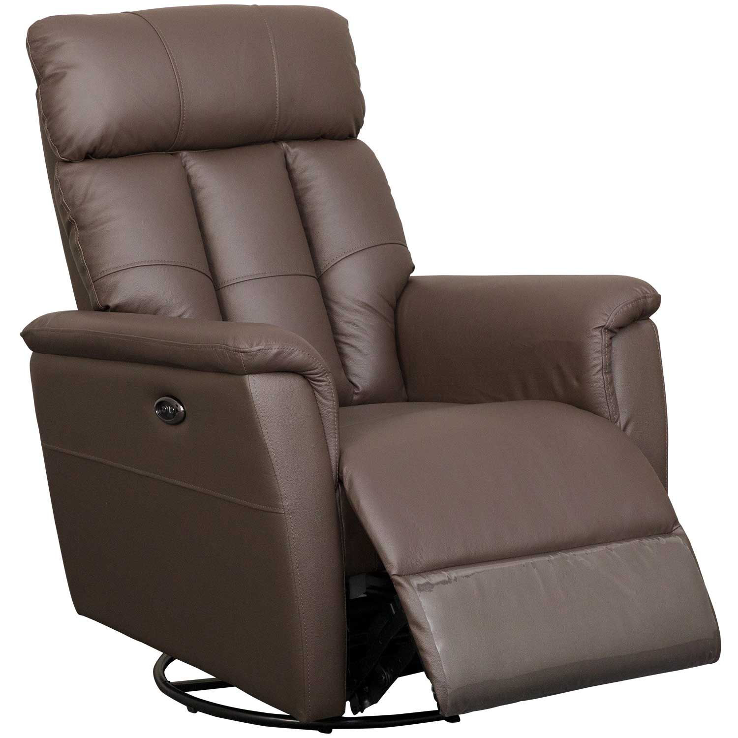 Swivel in Comfort: The Elegance of a Leather Recliner Swivel Chair缩略图