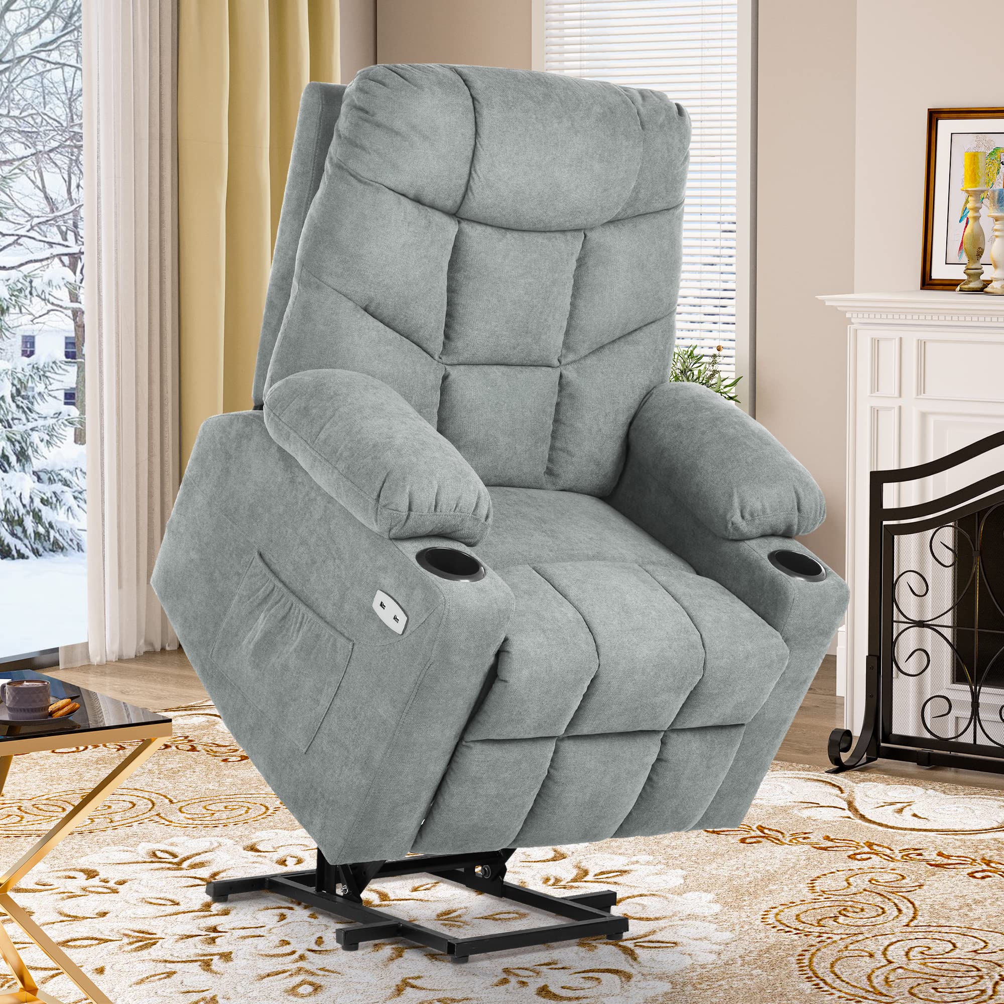 fabric recliner chair