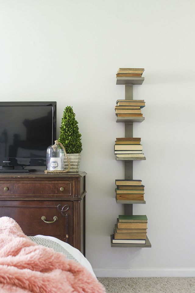10 Creative DIY Bookshelf Ideas to Organize Your Home Library缩略图
