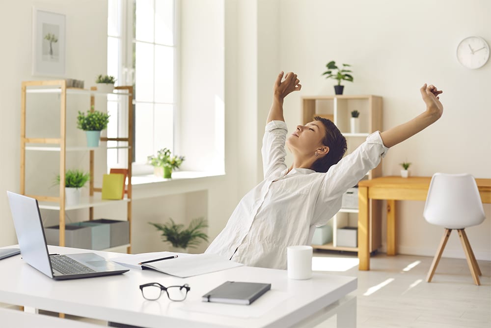 exercises to do at your desk