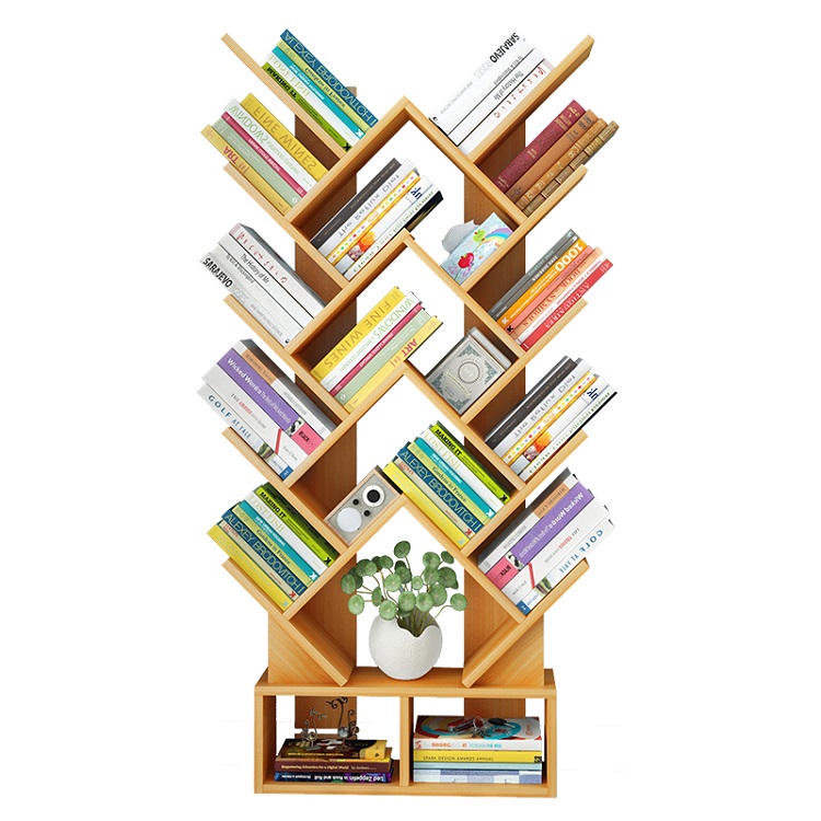diy tree  bookshelf