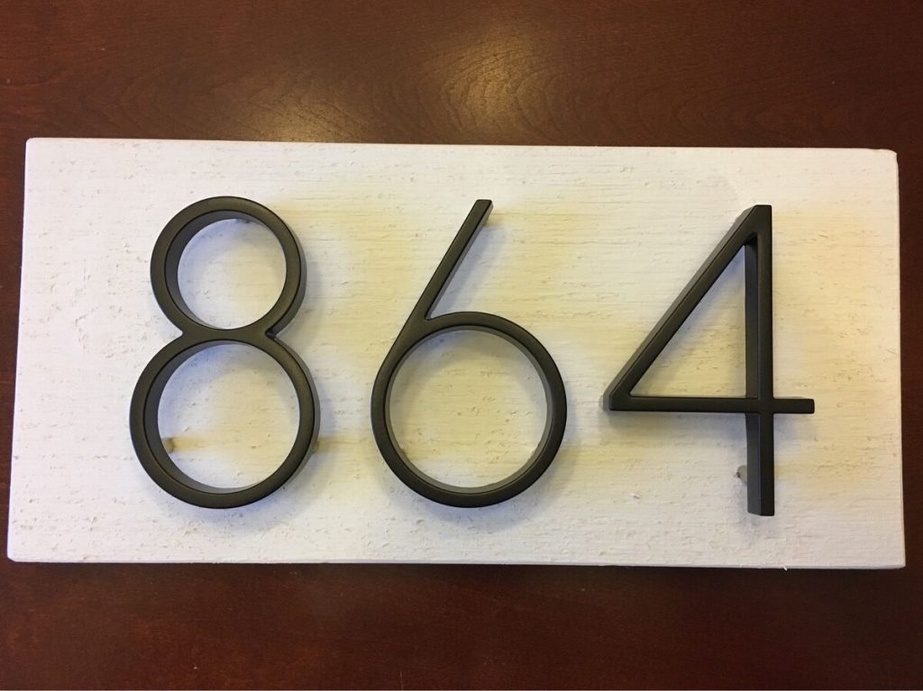 Creative Ideas for Decorative Numbers for House Plaques