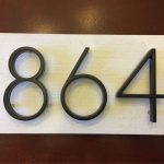 Creative Ideas for Decorative Numbers for House Plaques