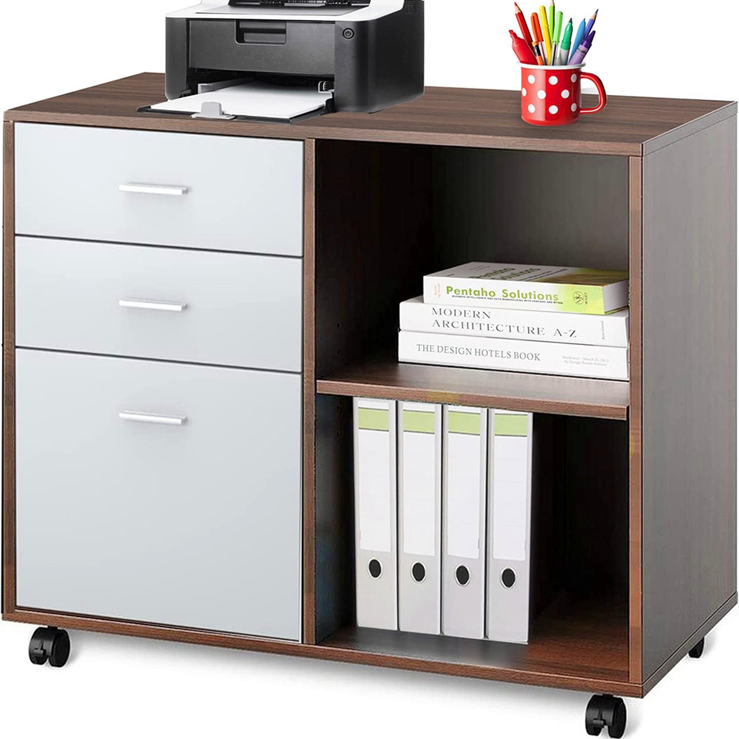 filing cabinets wood