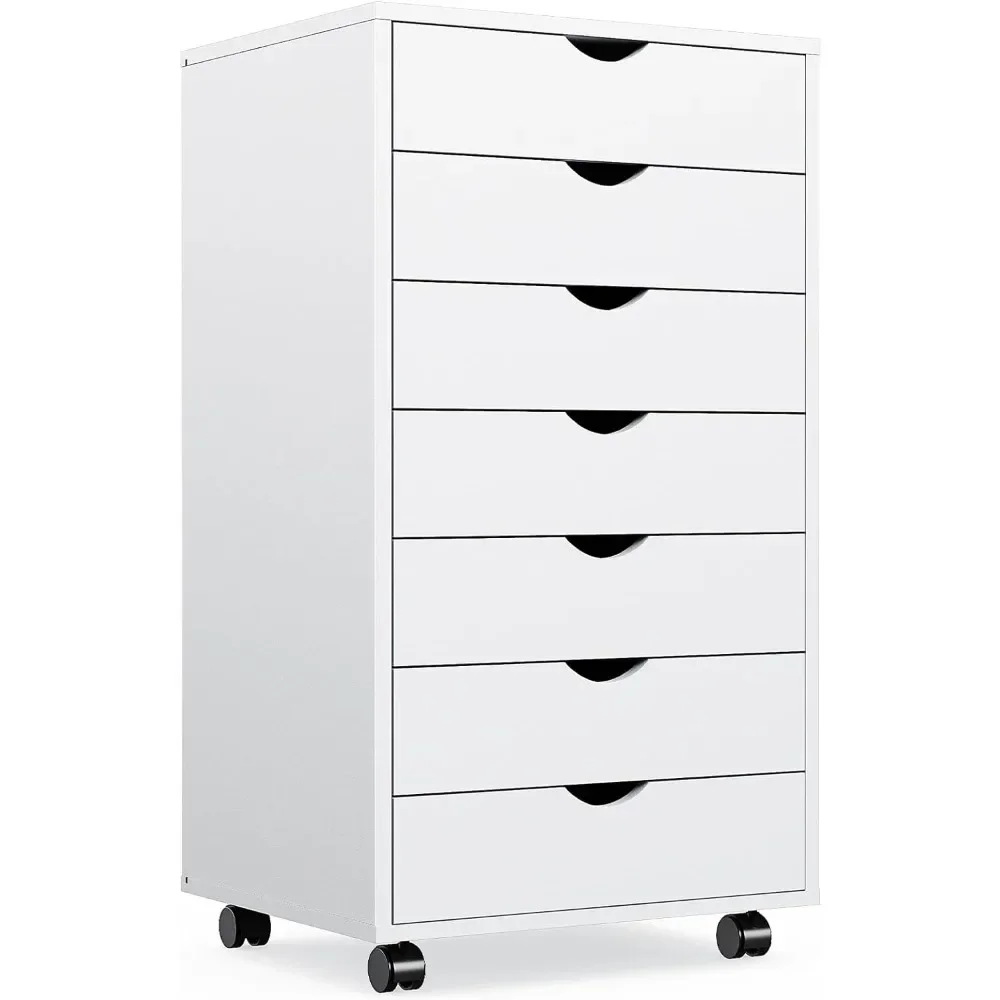 white filing cabinets