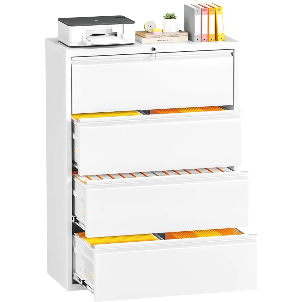 Top Picks for Sleek and Functional White Filing Cabinets