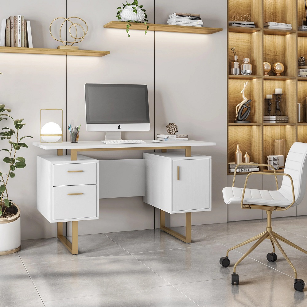 modern office desk