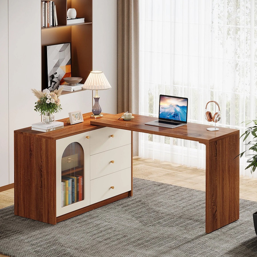 corner office desk
