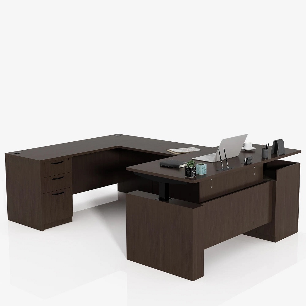 u shaped office desk
