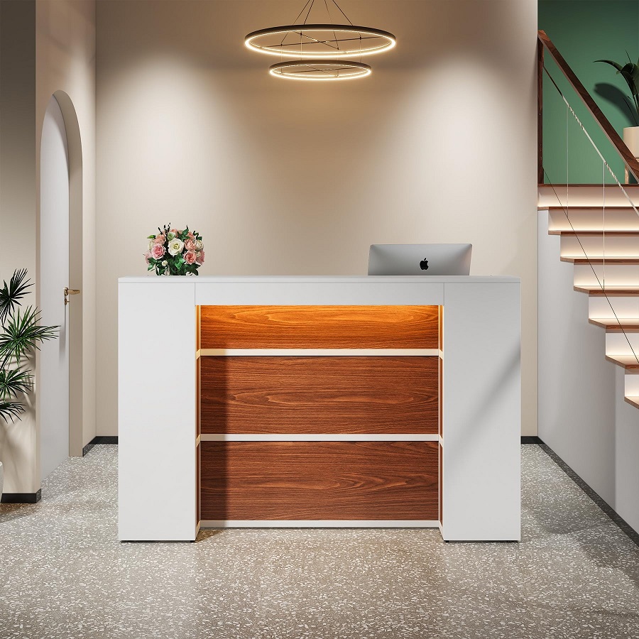 office reception desk
