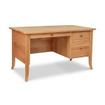 small office desk with drawers