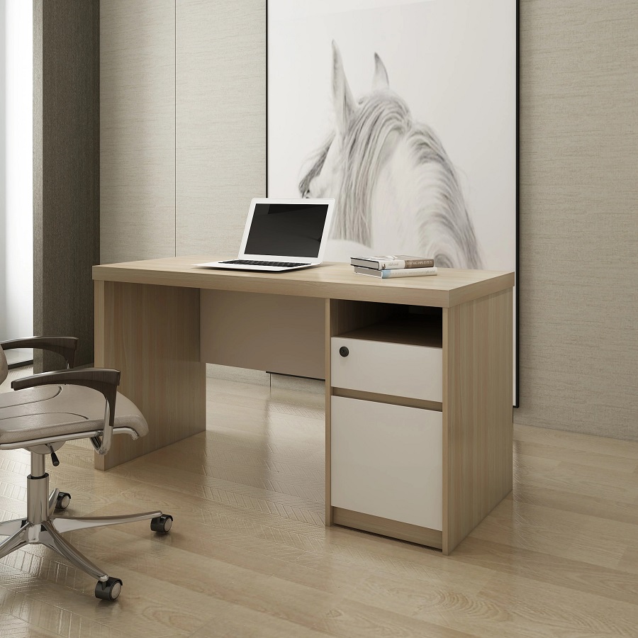 office desk with storage
