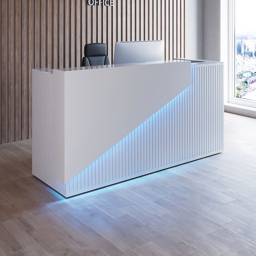 office reception desk
