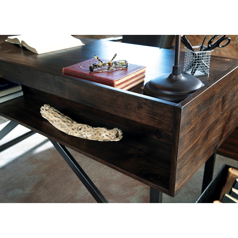 rustic office desk 